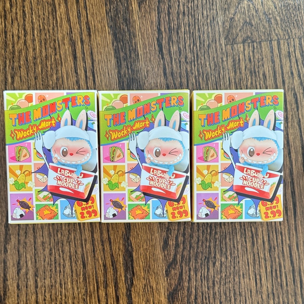 Sealed Wacky Mart- Cup Noodles- NEW